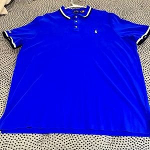 Authentic Big and Tall Men Ralph Lauren Polo Collar Shirt